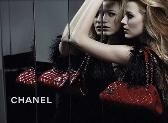 Blake Lively a Chanel Mademoiselle táska kollekció kampányában - Hírek  -  - Blake Lively, Chanel, 