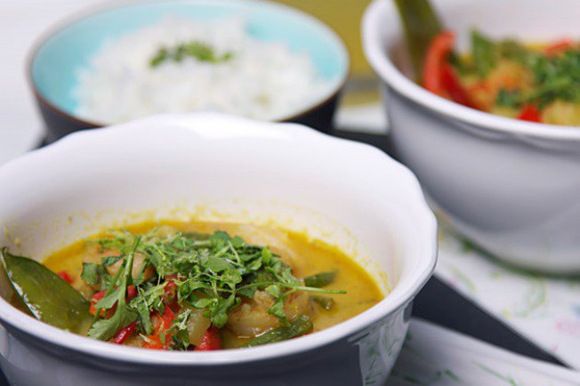 Zöld curry rákkal - STYLELIFE - Gasztronómia - garnéla, mosoly bisztró, rákételek, thai konyha, zöld curry, 