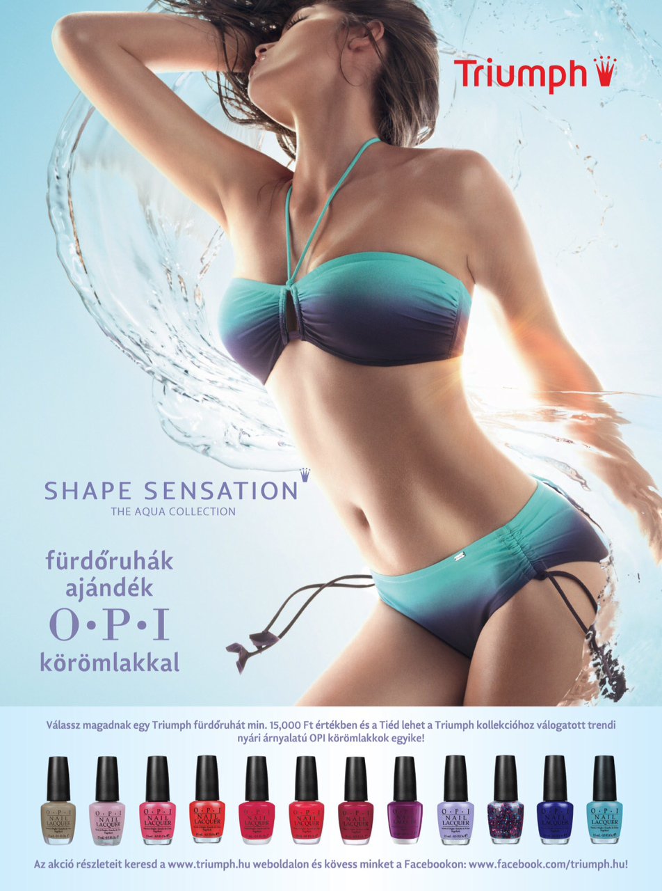Lakkozd a bikinidhez a körmöd - Hírek  -  - fürdőruha, körömlakk, triumph, 