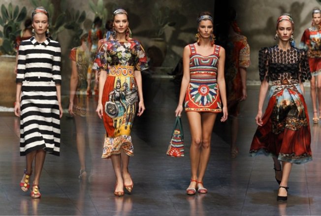 Hogyan viseld - a mintás szoknya - DIVAT&STÍLUS - Stílusiskola - minták 2013, szoknyadivat 2013, 