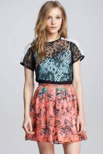 Hogyan viseld - a mintás szoknya - DIVAT&STÍLUS - Stílusiskola - minták 2013, szoknyadivat 2013, 