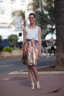 Hogyan viseld - a mintás szoknya - DIVAT&STÍLUS - Stílusiskola - minták 2013, szoknyadivat 2013, 