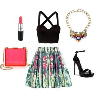 Hogyan viseld - a mintás szoknya - DIVAT&STÍLUS - Stílusiskola - minták 2013, szoknyadivat 2013, 