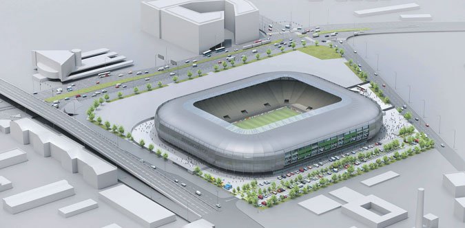 Elhelyezték az új Fradi-stadion első alappillérét - Stylebusiness -  - albert stadion, ferencváros, fradi, fradi stadion, kubatov gábor, 
