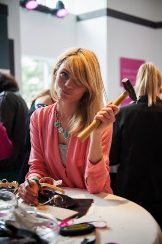 Cipőt készítettünk Vágó Rékával - STYLENEWS - Rendezvények - cipőmánia, vágó réka, veet, 