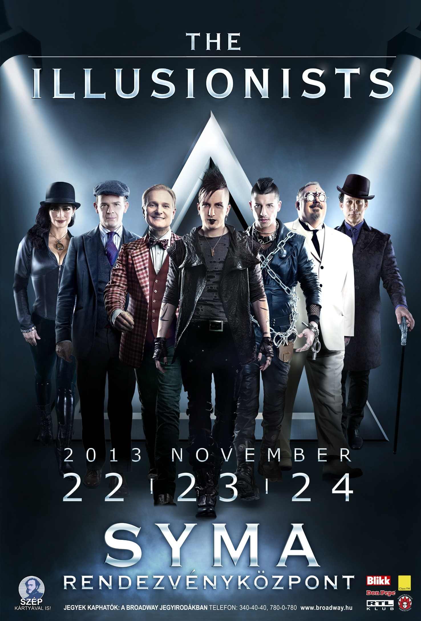 Hölgyeim és Uraim! Íme, legtitkosabb álmaink világa! - STYLENEWS - Rendezvények - Syma csarnok, The Illusionists, 
