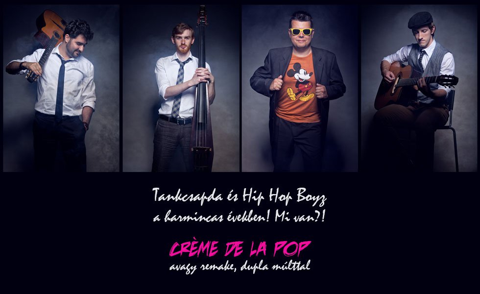 Tankcsapda és Hip Hop Boyz  a harmincas években! Mi van?! - Interjúk -  - Créme de la pop, interjú, 