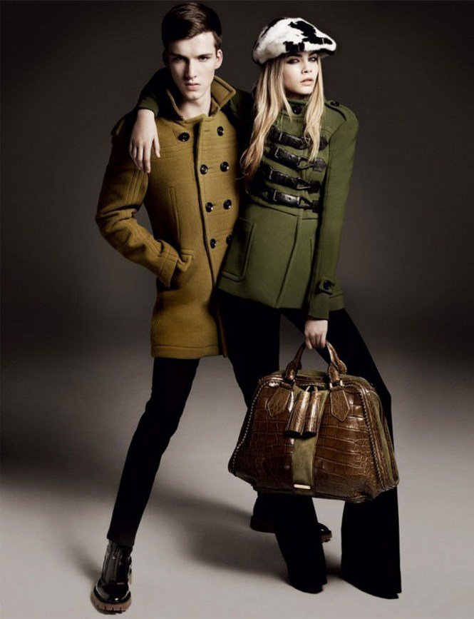 Burberry fall / winter 2011 - 2012 - Hírek  -  - Burberry, kampánykép, 