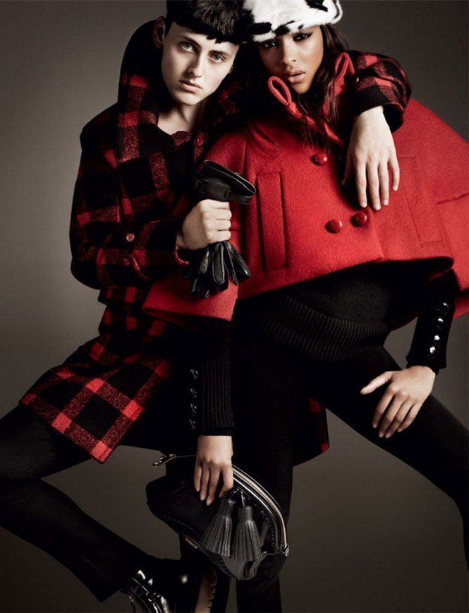 Burberry fall / winter 2011 - 2012 - Hírek  -  - Burberry, kampánykép, 