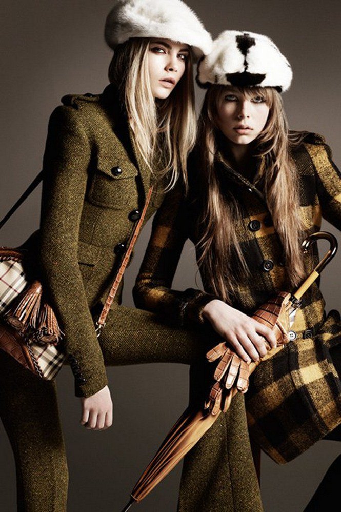 Burberry fall / winter 2011 - 2012 - Hírek  -  - Burberry, kampánykép, 