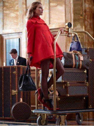 Affér Louis-val a szállodában - DIVAT&STÍLUS - Hírek  - campaign, louis vuitton, 