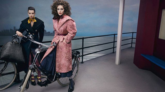 Miu Miujság? - DIVAT&STÍLUS -  - adriana lima, georgia may jagger, miu miu kampány 2013, 