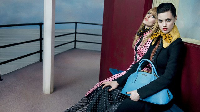 Miu Miujság? - DIVAT&STÍLUS -  - adriana lima, georgia may jagger, miu miu kampány 2013, 