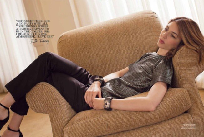 Coppola a kanapén - DIVAT&STÍLUS -  - editorial, sofia coppola, vogue australia, 