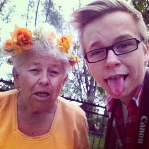 A modell: örökifjú nagymama - STYLENEWS -  - fotoshooting, rizmajer antal, 