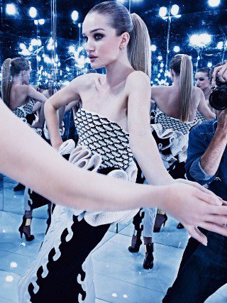 Rosie és a tükröm-tükröm - DIVAT&STÍLUS -  - editorial, numero, rosie huntington whiteley, 