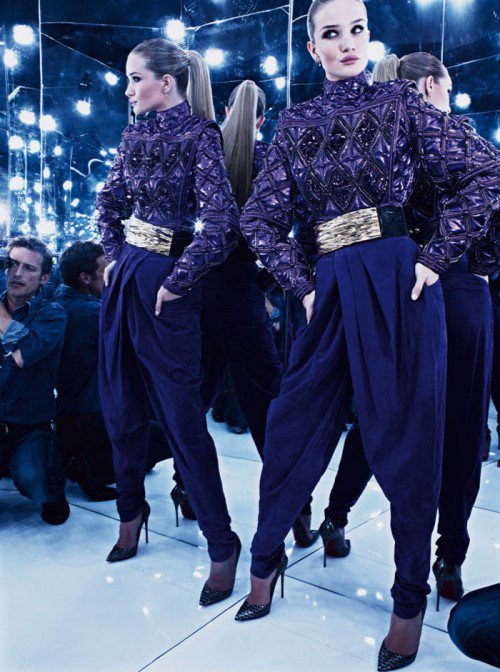 Rosie és a tükröm-tükröm - DIVAT&STÍLUS -  - editorial, numero, rosie huntington whiteley, 