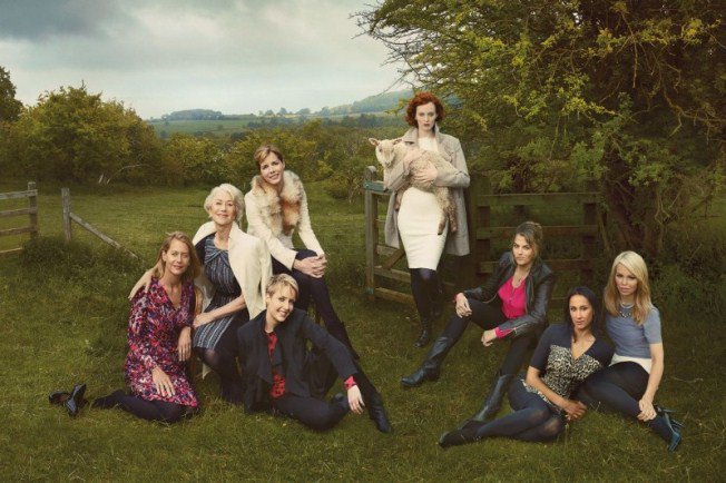 Majális, Leibovitz, Marks&Spencer - DIVAT&STÍLUS - Hírek  - annie leibovitz, campaign, helen mirren, marks&spencer, 