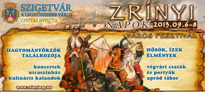 Hősök, ízek, Szulejmán - Rendezvények -  - szigetvár, zrínyi napok, 