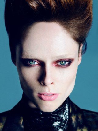 Rozsda és kék - DIVAT&STÍLUS -  - coco rocha, editorial, schon, 