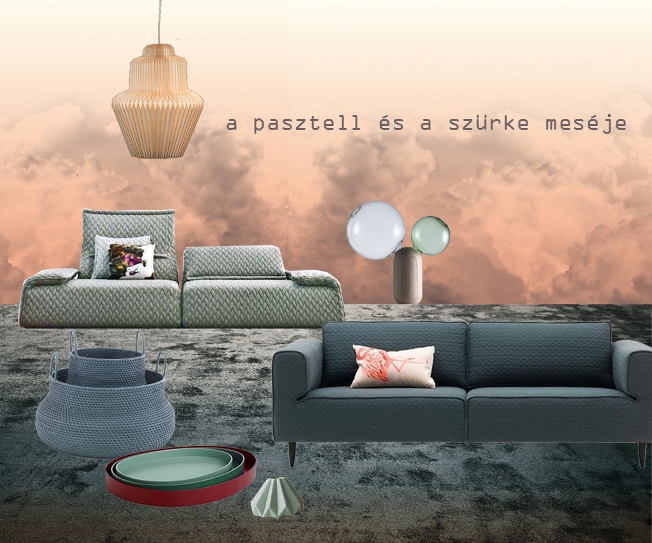 Trend : A pasztell és a szürke meséje - STYLELIFE - Otthon & Design - homedecor, otthon&design, pasztell, szürke, tört színek, 