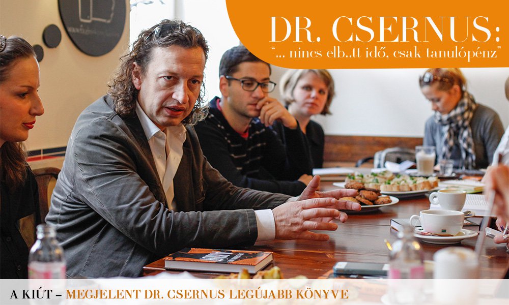Dr Csernus: „…nincs elb….tt idő, csak tanulópénz.” - Interjúk -  - A kiút, Csernus Imre, Dr. Csernus, interjú, könyvbemutató, 