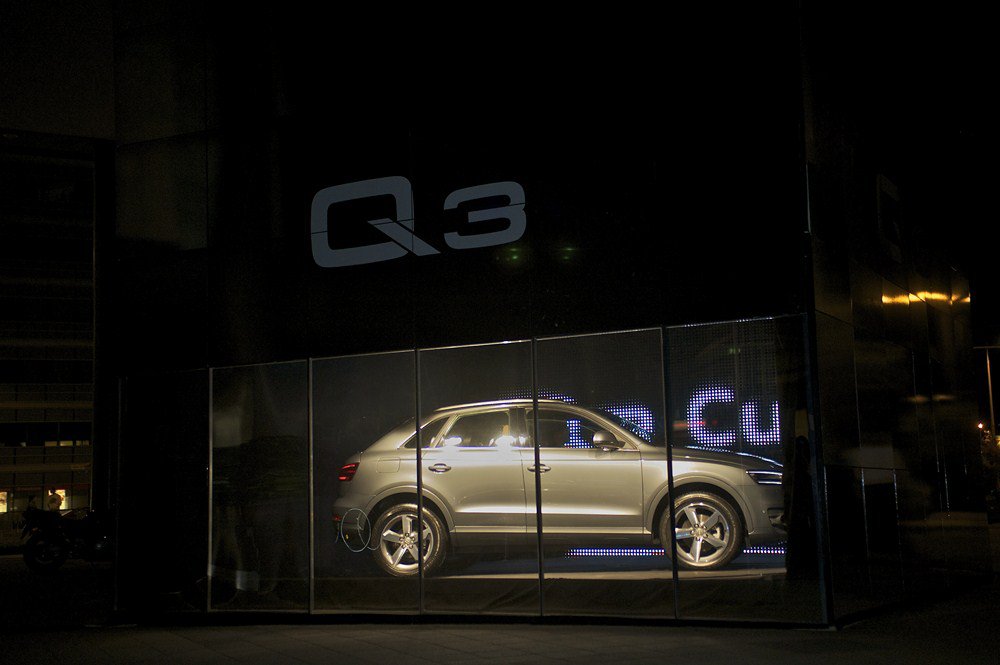 Budapesten járt az új Q3-as -  -  - Audi, autó, Q3, 