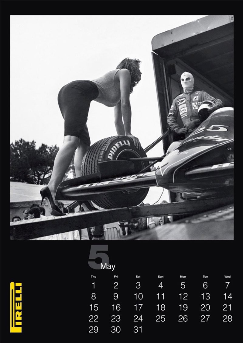 Erotika és topmodellek nélkül -  -  - helmut newton, naptár, pirelli, 