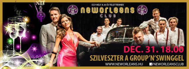 Swinges Szilveszter a New Orleansban! - Rendezvények -  - gájer bálint, Group’N’Swing, new orleans, new orleans music pub, 