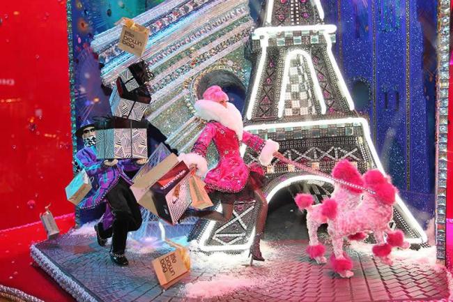 Karácsony New York ablakaiban - DIVAT&STÍLUS - Hírek  - barneys, bloomingdales, louis vuitton, ny, 