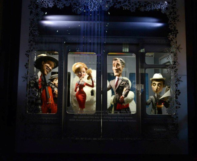 Karácsony New York ablakaiban - DIVAT&STÍLUS - Hírek  - barneys, bloomingdales, louis vuitton, ny, 