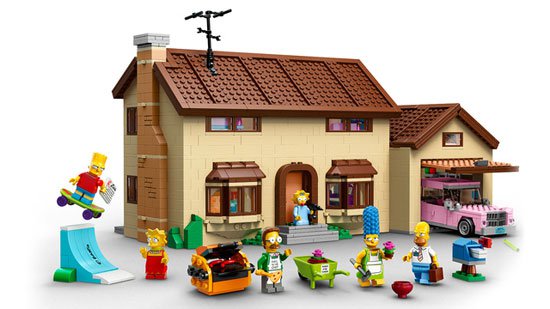 Simpsonék Lego háza - Stylekids -  - lego, simpson, 