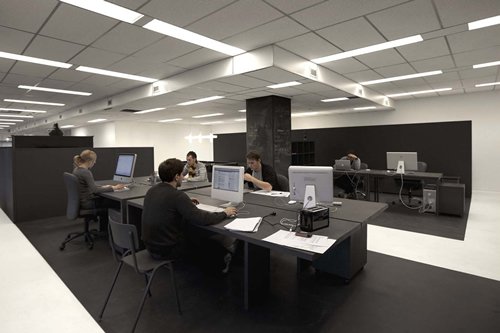 A fekete fehér iroda - STYLELIFE - Otthon & Design - 129 Design Studio, Gummo, iroda design, 