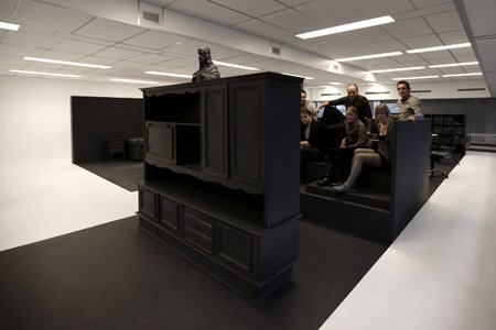 A fekete fehér iroda - STYLELIFE - Otthon & Design - 129 Design Studio, Gummo, iroda design, 