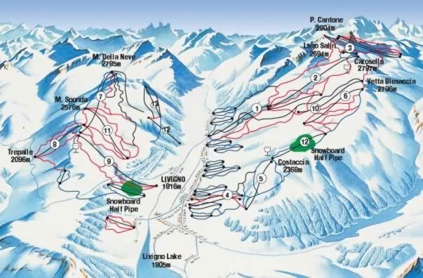 Livigno a vakítóan fehér hegyek otthona - Fesztelen mindennapok -  - alpesi si, alpesi völgy, korcsolyázás, Livigno, snowboard, svájc, 