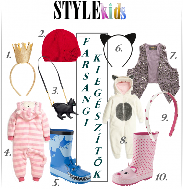 Farsangi kiegészítők gyerekeknek - Stylekids -  - farsang, farsangi kiegészítők, gyerekfarsang, 