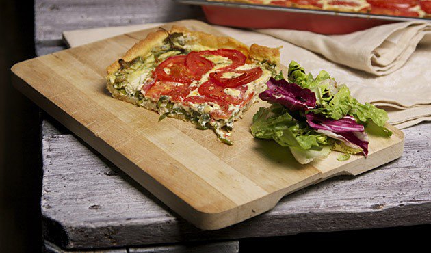 Medvehagymás-spenótos quiche - STYLELIFE - Gasztronómia - a mi konyhánk, gasztro, mosoly bisztró, 