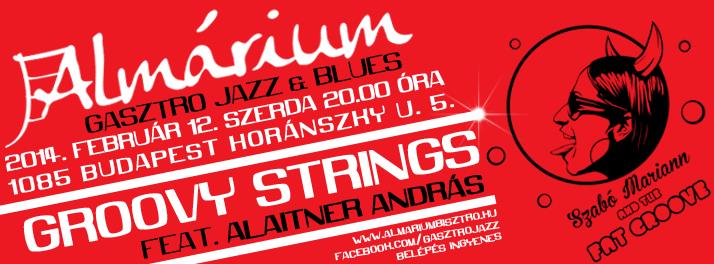 Indulj el MOST, és nyerj egy vacsorát a pároddal! - STYLENEWS - Rendezvények - Almárium, Szabó Mariann and the FAT Groove, Valentin nap, 