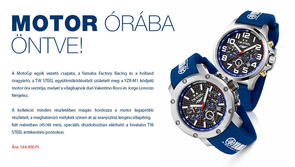 Motor órába öntve! -  -  - MotoGP, TW steel, yamaha, 