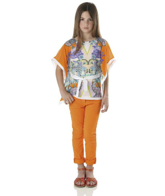 Állatminta és virágmotívum - Stylekids -  - gyerekdivat, gyerekdivat 2014, gyerekstílus, roberto cavalli junior, 