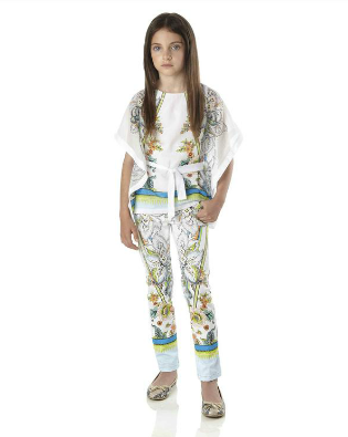 Állatminta és virágmotívum - Stylekids -  - gyerekdivat, gyerekdivat 2014, gyerekstílus, roberto cavalli junior, 