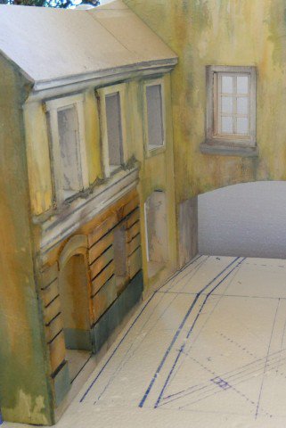 A zongorista -  -  - a zongorista, dioráma, makett, 