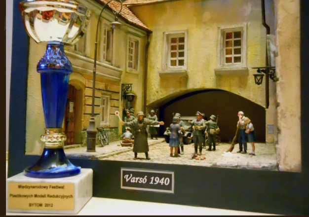 A zongorista -  -  - a zongorista, dioráma, makett, 