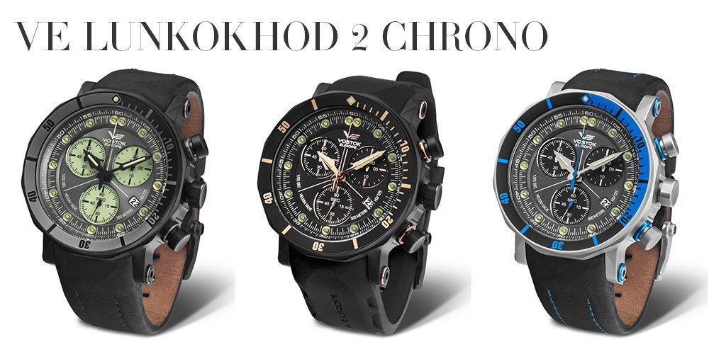 VE Lunkokhod 2 Chrono -  -  - óra, Vostok europe, 