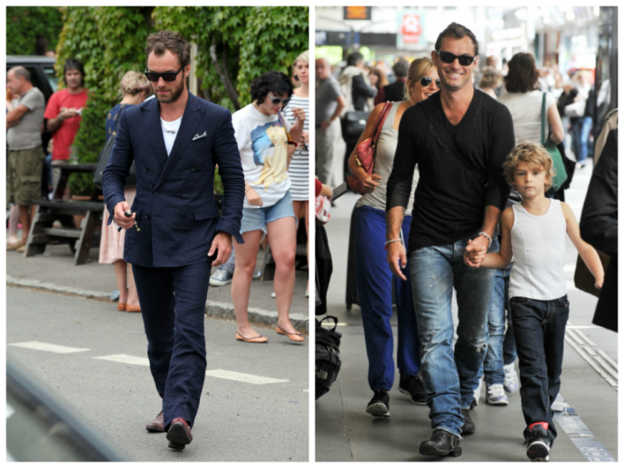 Az 5 legstílusosabb sztárapuka - DIVAT&STÍLUS - Celebrity - beckham, celebrity, hugh jackman, jude law, sztárapukák, will smith, 