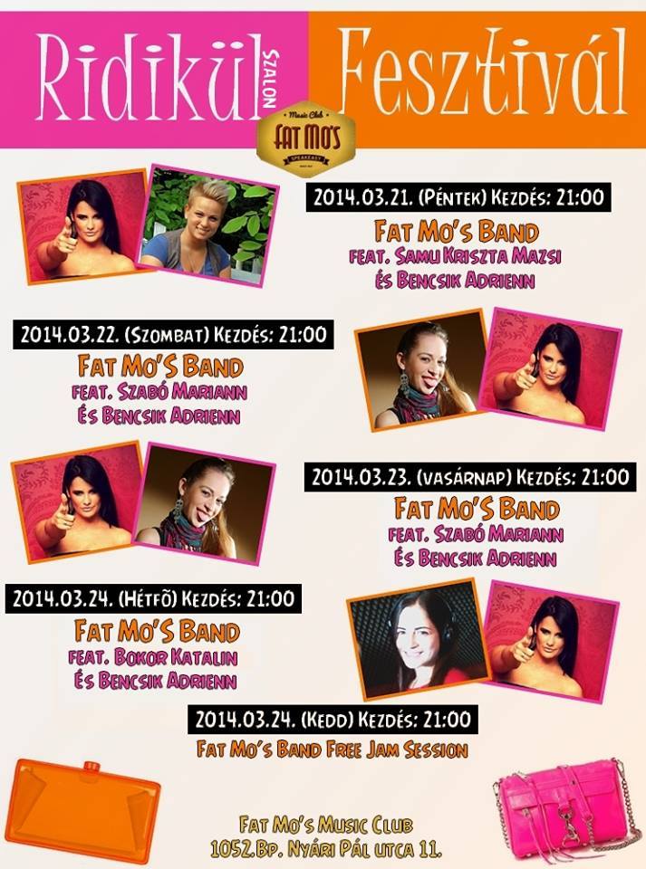 Itt a nap híre! - STYLENEWS - Rendezvények - Fat Mos, Fat Mos Band, Fat Mos Ridikül Szalon Fesztivál, Fesztivál, 