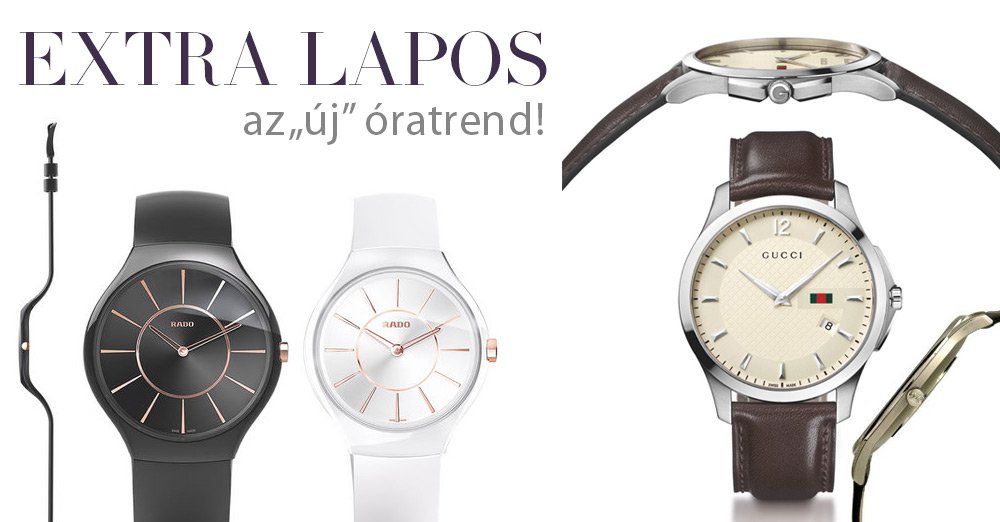 EXTRA LAPOS – az „új” óratrend! -  -  - lapos óra, óra, 