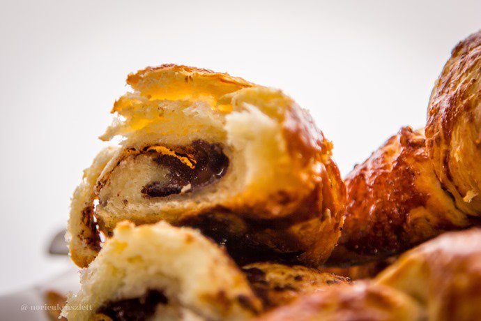 Nagyon vajas, nagyon csokis croissant - STYLELIFE - Gasztronómia - a mi konyhánk, croissant, gasztro, recept, 