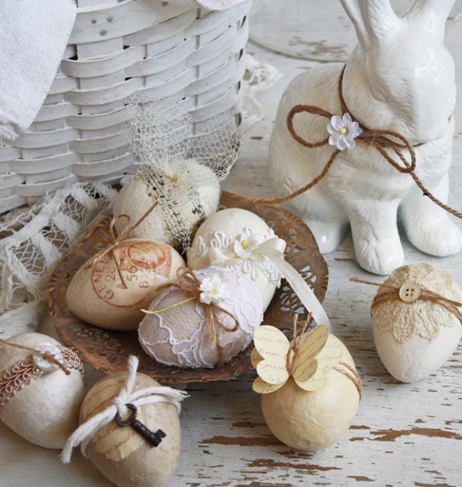 DIY: Vintage tojások - STYLELIFE - Otthon & Design - dekor, DIY, húsvét, 