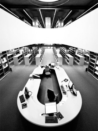 A berlini Filológia Könyvtár - Fesztelen mindennapok -  - építészet, érdekességek, 